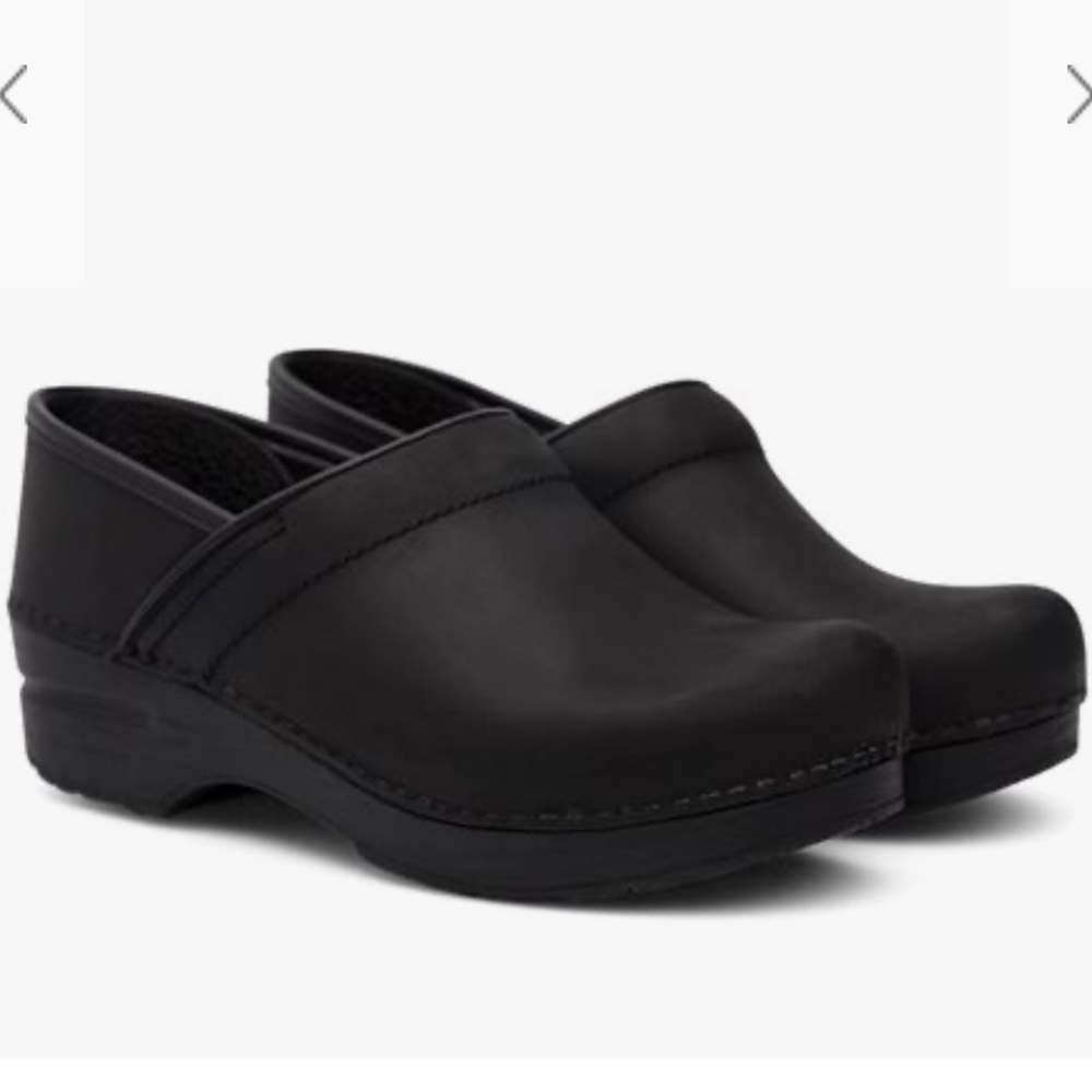 Dansko Clogs Professional Black Oiled